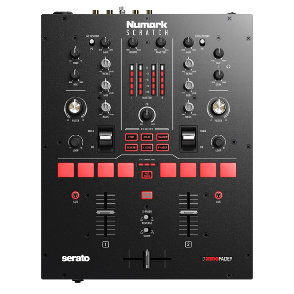 中古美品】Numark/DJミキサー/Scratch☆serato DJ無償ダウンロード 