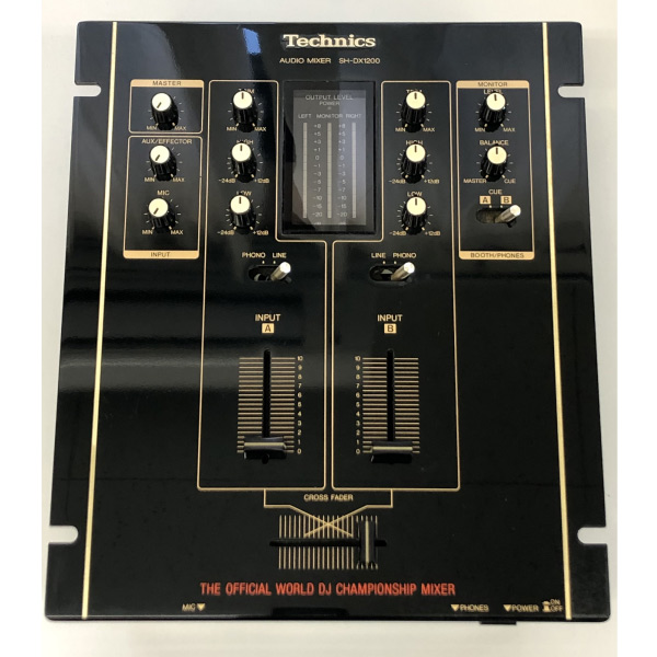 中古品のTechnics、DJミキサー/SH-DX1200 BKのご紹介です。