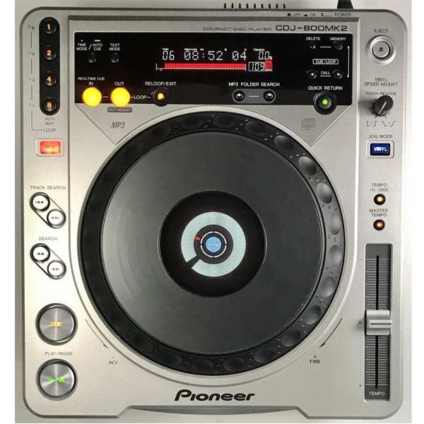 中古品】Pioneer DJ/CDJ/CDJ-800MK2 -DJ機材アナログレコード