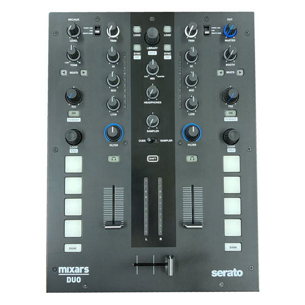 中古品】mixars/DJミキサー/DUO MKII -DJ機材アナログレコード