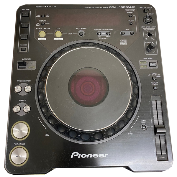 PIONEER CDJ-1000 mk2 ②（Pioneer CDJ 1000 MK2 + Behringer