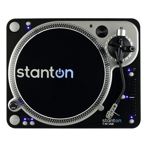 代引き手数料無料 STANTON スタントン T.92 USB ターンテーブル カートリッジ付 DJ機器