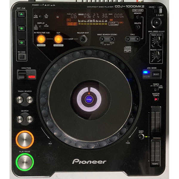 Pioneer DJのCDJ、CDJ-1000MK2の中古品のご紹介です。