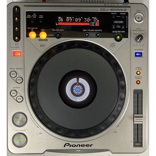 Pioneer DJのCDJ、CDJMK2の中古品のご紹介です。