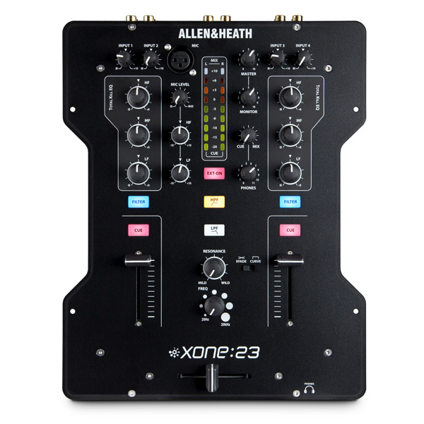 美品　ALLEN&HEATH　XONE:23　DJミキサー 箱ダメージ新品】Allen&Heath - XONE:23