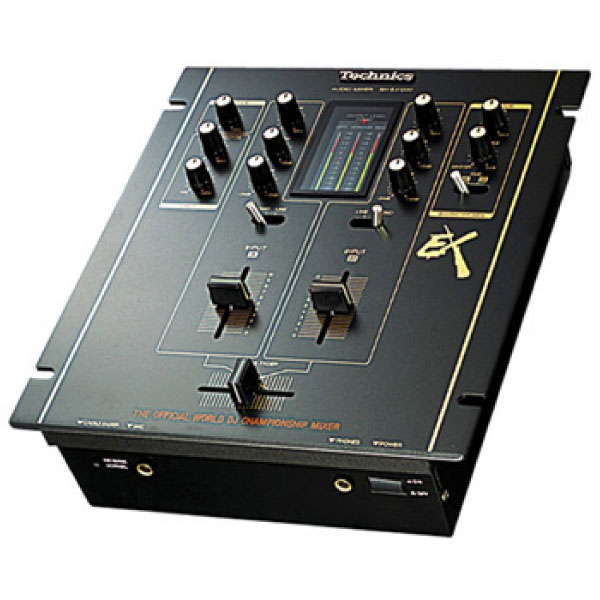 開店祝い 中古品】Technics/DJミキサー/SH-EX1200ブラック（とにかくド DJ機材