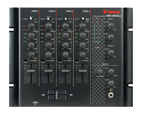 中古品】Vesatx/DJミキサー/VMC-004XLu TUB -DJ機材アナログレコード 