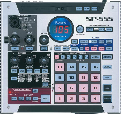 中古品】Roland/サンプラー/SP-555 -DJ機材アナログレコード専門店 