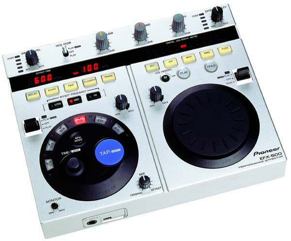 PIONEER/エフェクター/EFX-500(シルバー) ※U9242 x１プレゼント！ -DJ ...