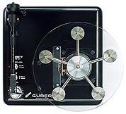 GUBER(from Vestax)/レコードプレイヤー/CUBE-T CM-01(ブラック) -DJ