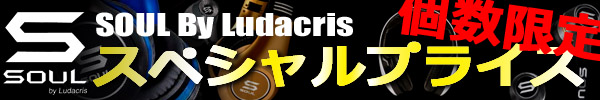 SOUL by Ludacris/ヘッドホン/SL100 Red