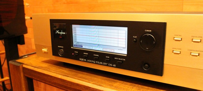 人気のヴォイシング・イコライザー ACCUPHASE DG-48の中古品を入荷致しました。