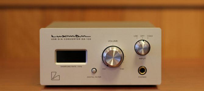 LUXMAN DA-100を展示品処分特価にてご提供致します。