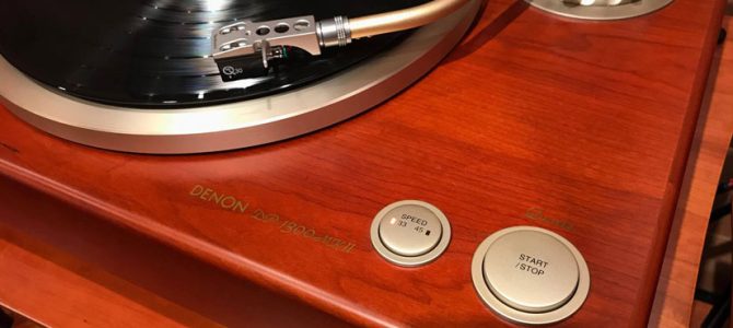 【ダイレクトドライブの人気機種】DENON DP-1300MKIIを展示しました。