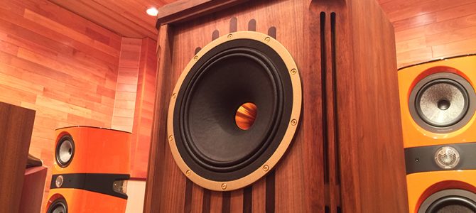 新しくTannoy Kensington/GRを展示することになりました。