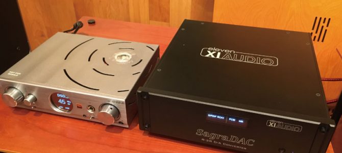 【注目機種】XI Audio SagraDACとiFi Audio Pro iDSDセッティング中です。