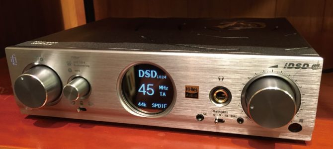 【高機能DAC】ifi audio Pro iDSDを聴きました！