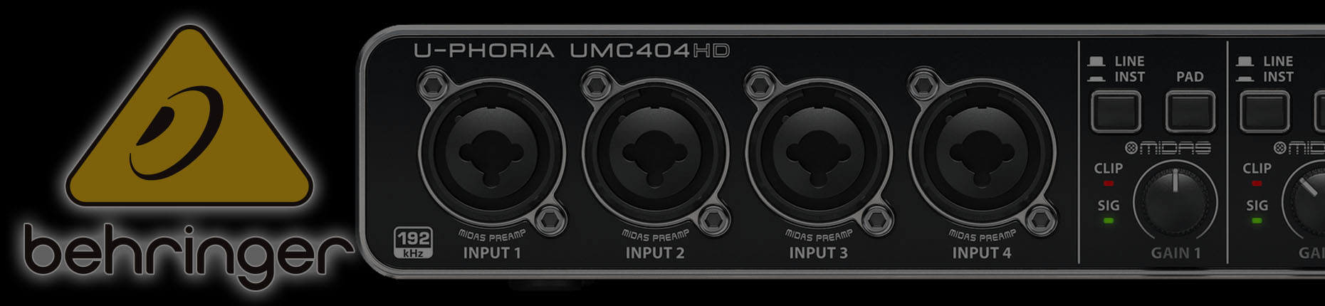 【美品】Behringer UMC404HD オーディオインターフェイス BEHRINGER ( ベリンガー ) UMC404HD オーディオインターフェイス