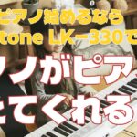 【初心者でもすぐ弾ける】CASIO LK-330は“挫折しないキーボード”だった