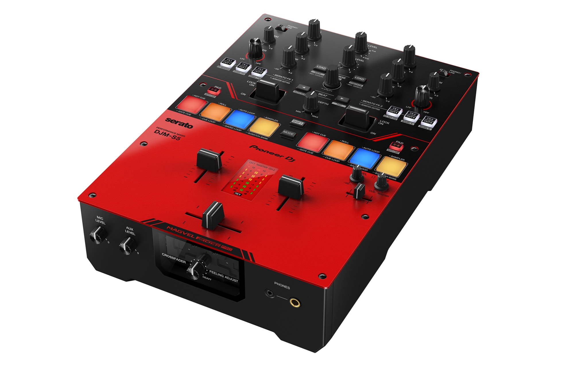 その指先に、プロのキレ味を。DJM-S5が、あらゆるDJのパフォーマンスを