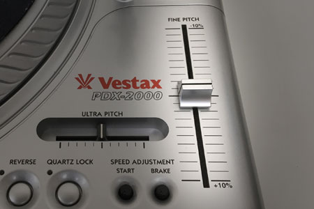 ハイクオリティーターンテーブル】Vestax PDX-2000シリーズの中古品が 