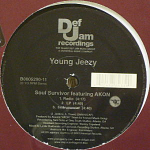 iڍ F yZ[zYOUNG JEEZY(12) SOUL SURVIVOR FEAT. AKON