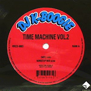 iڍ F DJ K-BOOGIE(MIX CD) TIME MACHINE VOL.2