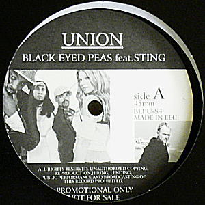 iڍ F BLACK EYED PEAS FEAT.STING(12) UNION