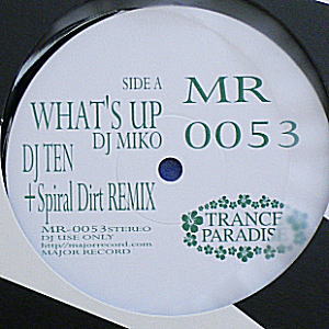 iڍ F DJ MIKO / MISA(12) WHAT'S UP / Du Du Di Da(Extended Mix)