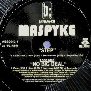 iڍ F MASPYKE(12) STEP/NO BIG DEAL