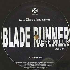 iڍ F JEFF MILLS(12) BLADE RUNNER EP