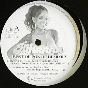 iڍ F RIHANNA(12) BEST OF PON DE REMIXIES