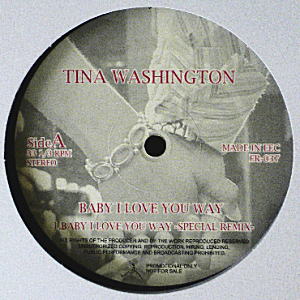 iڍ F TINA WASHINGTON(12) BABY I LOVE YOU WAY