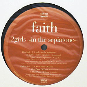 iڍ F FAITH(12) 2 GIRLS `IN THE SEPIATONE`