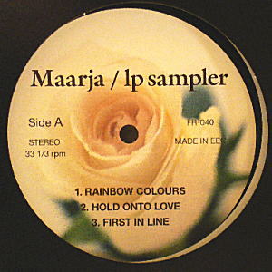 iڍ F MAARJA(12) LP SAMPLER