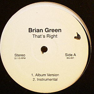 iڍ F yZ[zBRIAN GREEN(12) THAT'S RIGHT