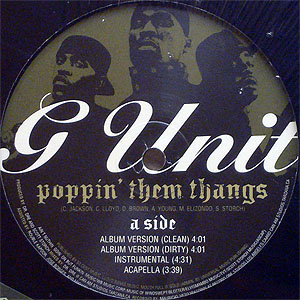 iڍ F G-UNIT(12) POPPIN' THEM THANGS