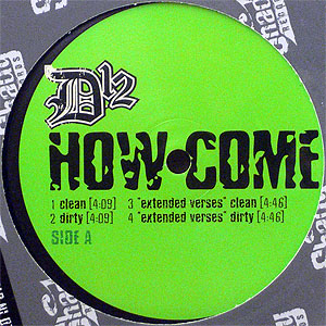 D12(12) HOW COME -DJ機材アナログレコード専門店OTAIRECORD