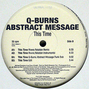 iڍ F Q-BURNS ABSTRACT MESSAGE(12) THIS TIME