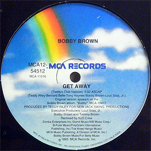 iڍ F BOBBY BROWN(12) GET AWAY
