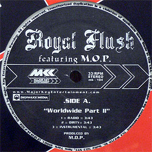 iڍ F ROYAL FLUSH FT. M.O.P.(12) WORLDWIDE PART II