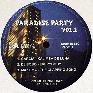 iڍ F V.A.(12) PARADISE PARTY VOL.1