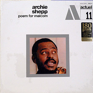 ARCHIE SHEPP (アーチー・シェップ) (LP 180g重量盤) タイトル名：POEM 