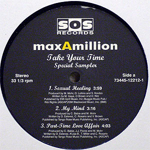 iڍ F MAX A MILLION(12) TAKE YOUR TIME ALBUM SAMPLER