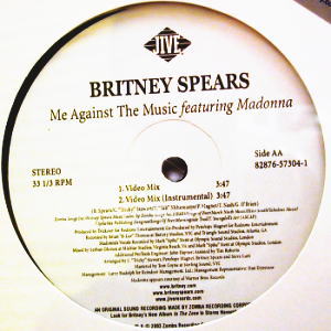 iڍ F BRITNEY SPEARS(12) ME AGAINST THE MUSIC