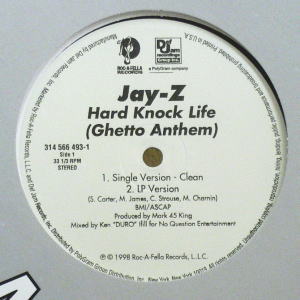 iڍ F yZ[izJAY-Z(12) HARD KNOCK LIFE iGHETTO ANTHEMj