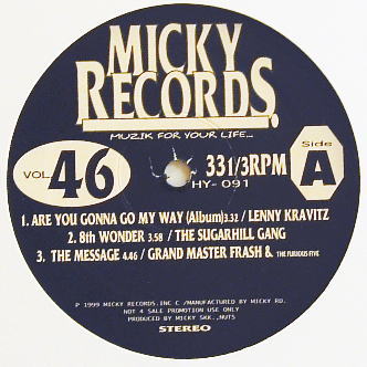 iڍ F V.A.(12) MICKY RECORD NO.46<HY-91/92>