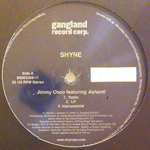 iڍ F SHYNE FT. ASHANTI (12) JIMMY CHOO