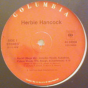 iڍ F HERBIE HANCOCK(12) ROCKIT(MEGA MIX) / TFS / EARTH BEAT