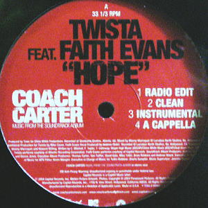 iڍ F TWISTA FT.FAITH EVANS(12) HOPE